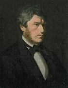Painting of Norwegian writer Carl Fredrik Diriks.